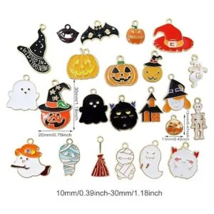 Honbay 23 colgantes esmaltados de aleación de bruja de_2