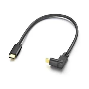 URWOOW Cable de carga rápida USB tipo C de ángulo recto_4