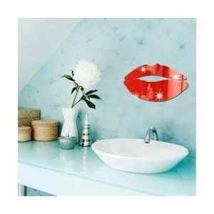 LZYMSZ Pegatinas de pared para espejo de labios 2_2