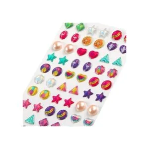 AUGSUN 240 piezas de calcomanías de gemas 3D calcomanías_5