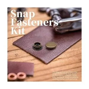 Biaungdo Kit de 200 cierres a presión de 0.591 in cierre_7