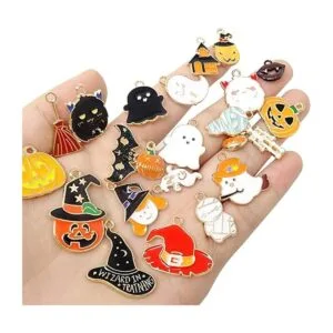 Honbay 23 colgantes esmaltados de aleación de bruja de_6