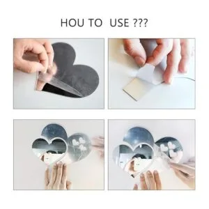 LZYMSZ Pegatinas de pared para espejo de labios 2_6