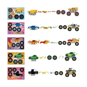 Monster Truck hacer tus propias calcomanías con 10_4