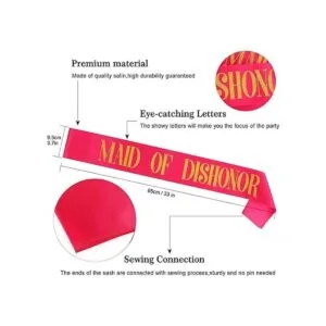 PHOGARY Paquete de 12 bandas de despedida de soltera para_2