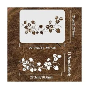 FINGERINSPIRE Plantilla de borde de fresa de 11.7 x 8.3_2