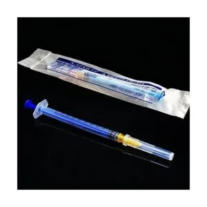 Paquete de 15 jeringas de plástico de 0.0 fl oz de 25 Ga_3