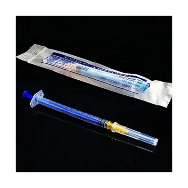 Paquete de 15 jeringas de plástico de 0.0 fl oz de 25 Ga_3