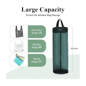 Soporte para bolsas de plástico soporte de malla para_3