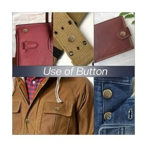 Biaungdo Kit de 200 cierres a presión de 0.591 in cierre_5