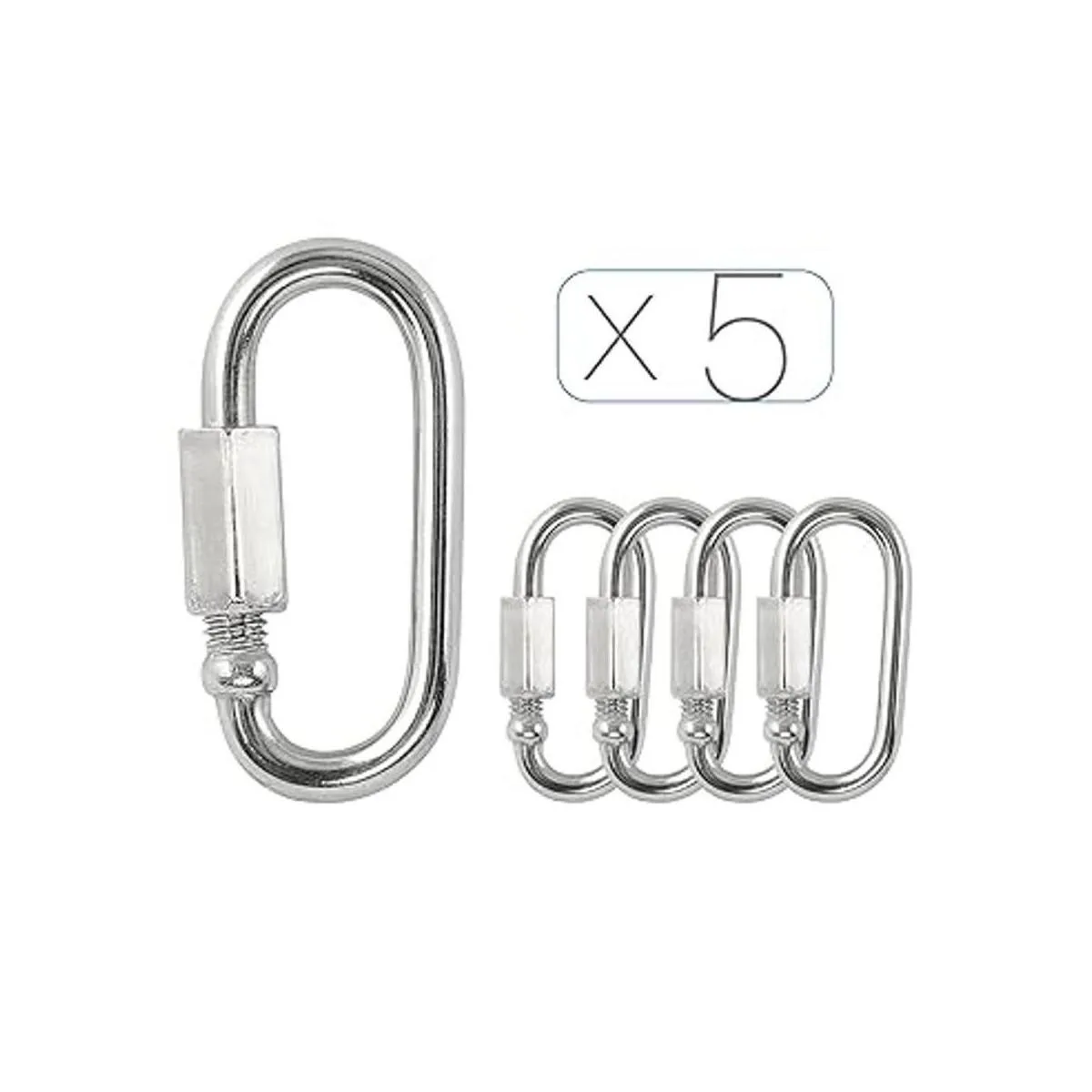 Masendelk 5 cadenas de eslabones rápidos M3.5 eslabones_2