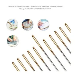 90 agujas de coser grandes para ojos en caja transparente_6