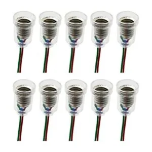 SQXBK 10 lámparas E10 con base de rosca LED soporte de_1