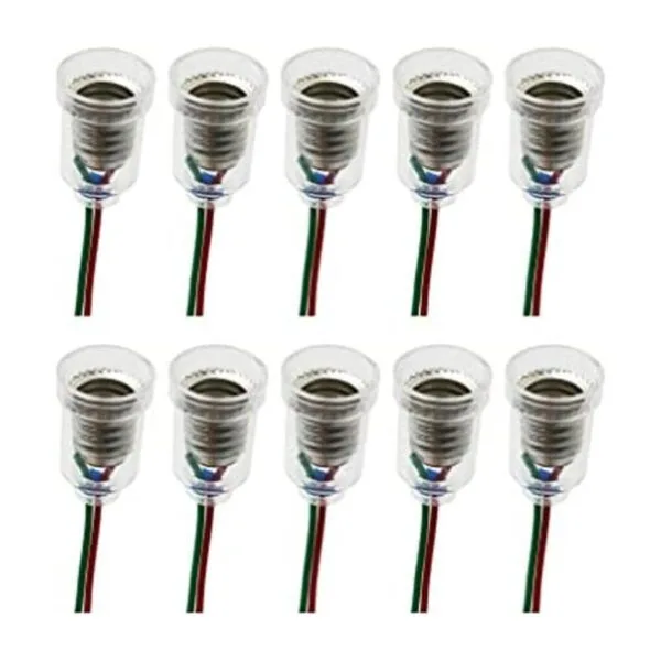 SQXBK 10 lámparas E10 con base de rosca LED soporte de_1