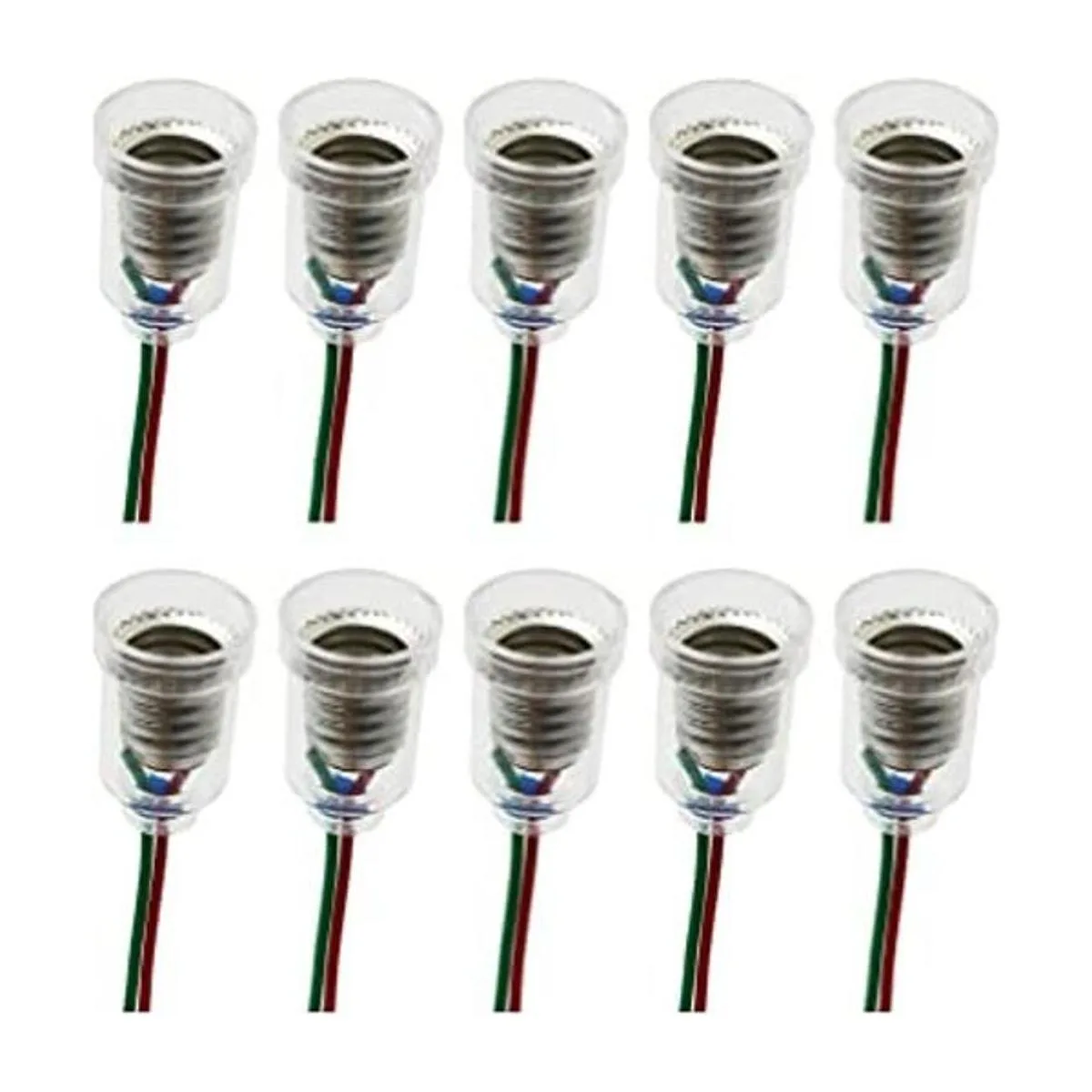 SQXBK 10 lámparas E10 con base de rosca LED soporte de_1