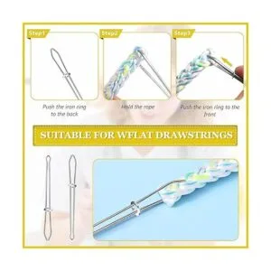 Kit de 26 roscadores de aguja 6 enhebradores de agujas en_5