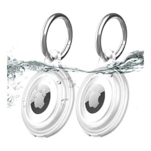 Paquete de 2 fundas impermeables IPX8 para AirTag con_1