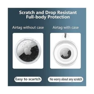 Paquete de 2 fundas impermeables IPX8 para AirTag con_5