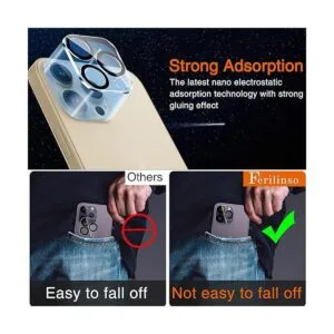 Ferilinso Protector de lente de cámara para iPhone 14_5