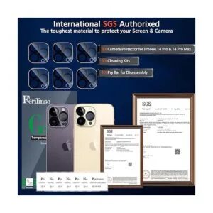 Ferilinso Protector de lente de cámara para iPhone 14_3