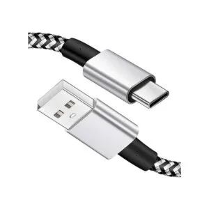Cargador tipo C de 10 pies. Cable USB tipo C; cargador_1