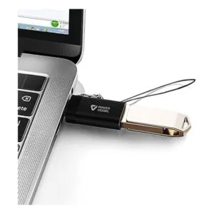 FUNDIAN Adaptador USB C a USB 3.0 con llavero USB C macho_2