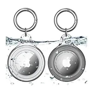 COOLQO Paquete de 2 llaveros impermeables IPX8 con soporte_1