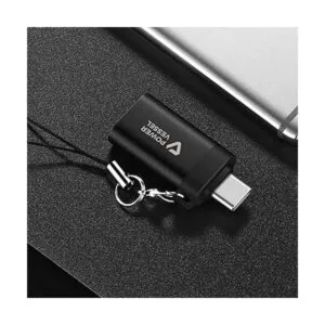 FUNDIAN Adaptador USB C a USB 3.0 con llavero USB C macho_3