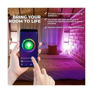 Smart Color Changing E26 RGB LED Bulb Dimmabled Nursery_3