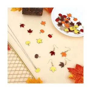 AIEX 48 dijes de otoño dijes de hojas de arce de otoño_3