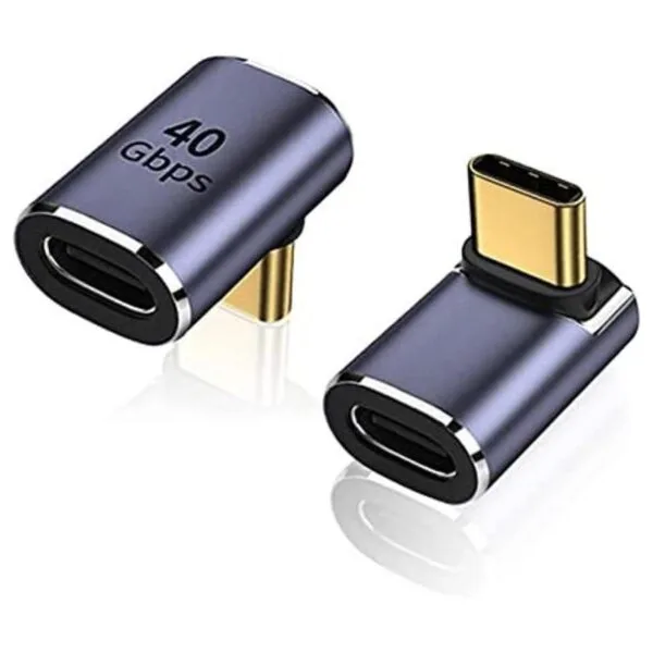 AreMe Adaptador USBC de ángulo recto de 90 grados macho a_1