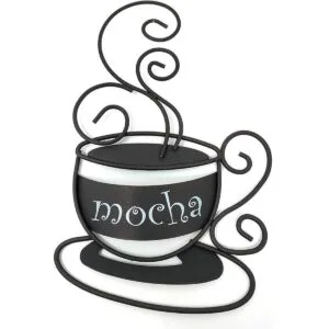 Juego de 3 tazas de café de metal_3