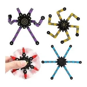 Paquete de 4 juguetes giratorios transformables para la_1