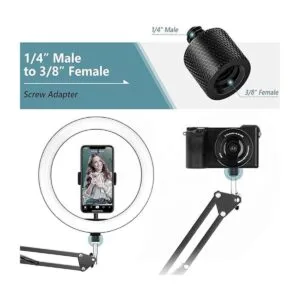 Juego de adaptador de tornillo de cámara de 4 piezas macho_5