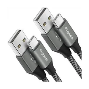 Paquete de 2 unidades Cable USB C 3A de carga rápida_1