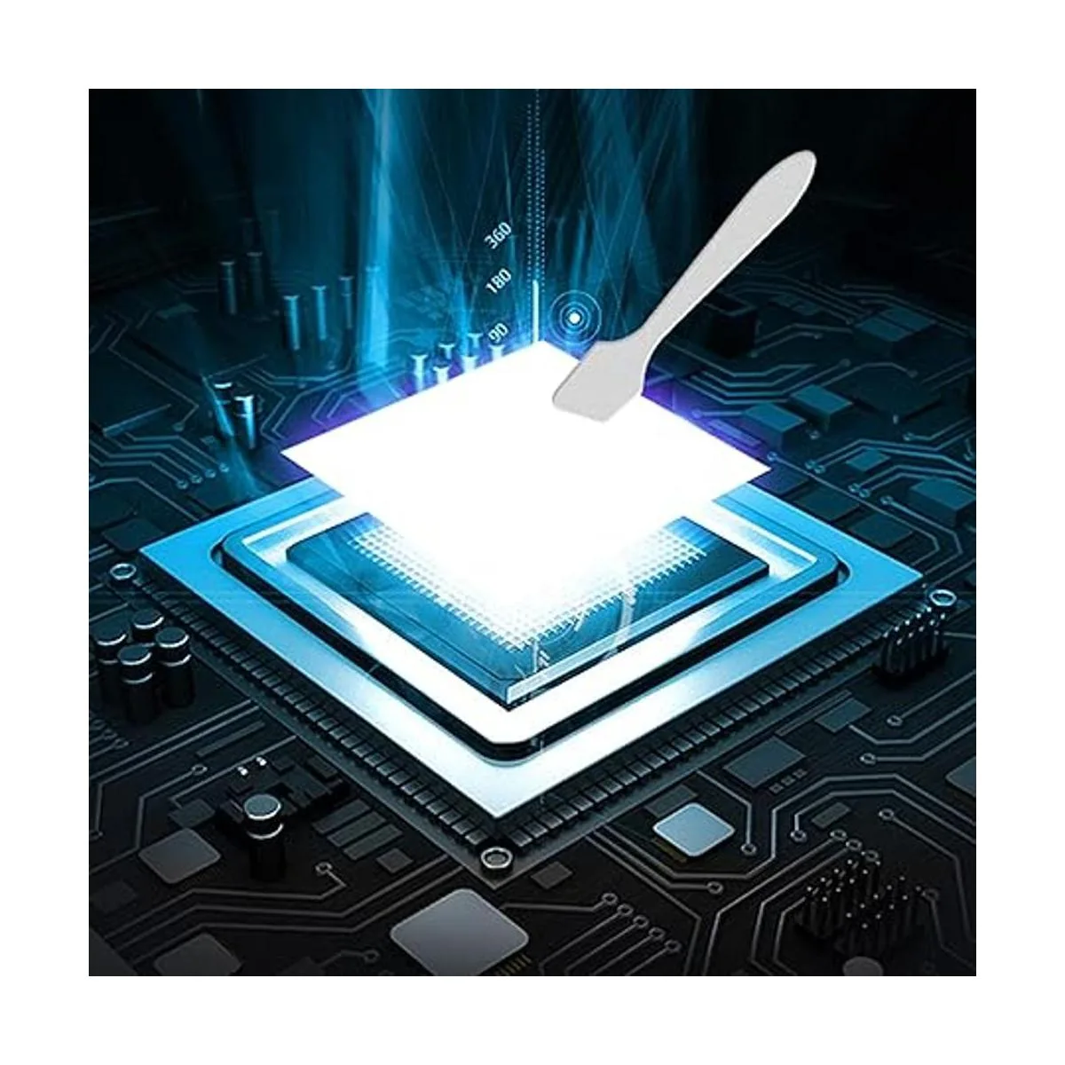 Procesadores de CPU para computadora de pasta térmica_4