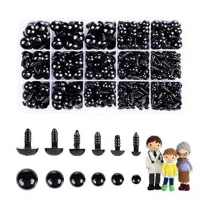 700 ojos de seguridad para Amigurumi con arandelas de 6 a_1
