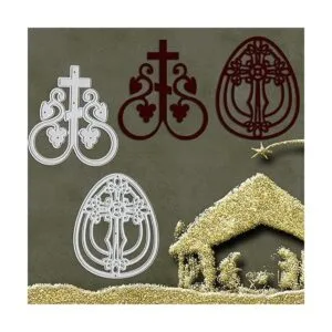 Troqueles de fondo de cruz de metal para hacer tarjetas_4