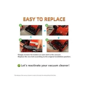 JEDELEOS Correas estilo vacío 45 para Dirt Devil Power_4