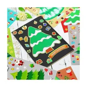 40 hojas para hacer un árbol de Navidad actividades de_4