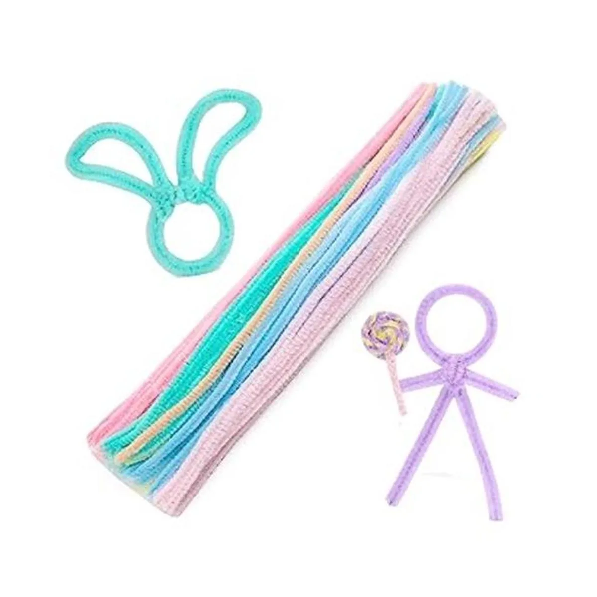 100 limpiadores de tuberías para manualidades limpiadores_1