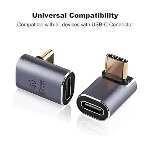 AreMe Adaptador USBC de ángulo recto de 90 grados macho a_5