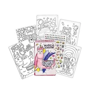 Fashion Angels Llama Shaker Compact Sketch PortfolioLlama_5