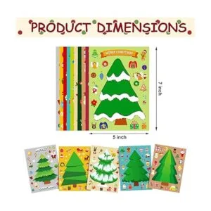 40 hojas para hacer un árbol de Navidad actividades de_2