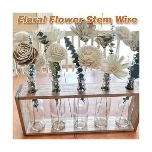 200 piezas de alambre de tallo de flores florales alambre_6