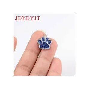 Colgante con diseño de huella de perro para pulseras_5