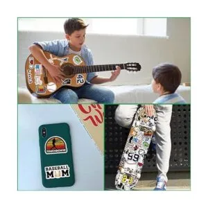 Calcomanías de béisbol 100 calcomanías deportivas de_5