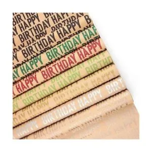 WDNUKEE Papel de regalo de feliz cumpleaños para niños_1