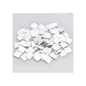 2400 piezas autoadhesivas de cristal cuadrado plateado_7