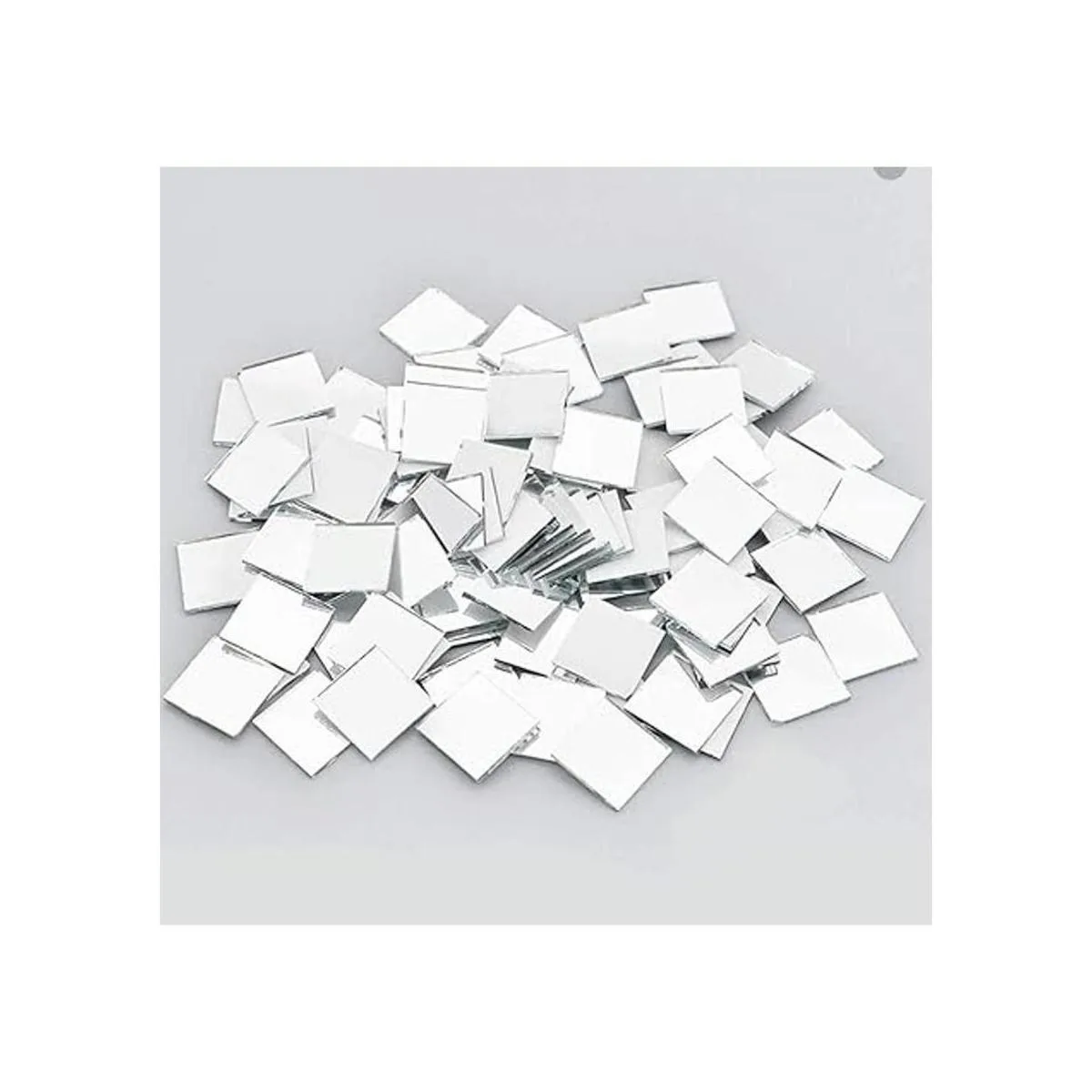 2400 piezas autoadhesivas de cristal cuadrado plateado_7